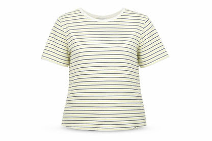Womens UK Size 10 Warehouse Multicoloured Basic T-Shirt