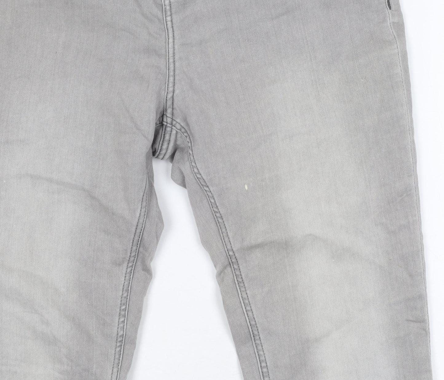 Womens UK Size 14 H&M Regular Fit Skinny Grey Jeans