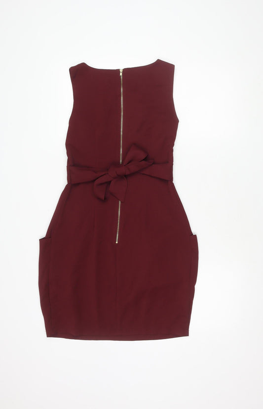 Apricot Women's Red Short Bodycon Dress, Size 10