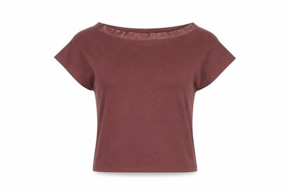 River Island Women's Brown Basic T-Shirt, Size 8