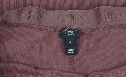 River Island Women's Brown Basic T-Shirt, Size 8