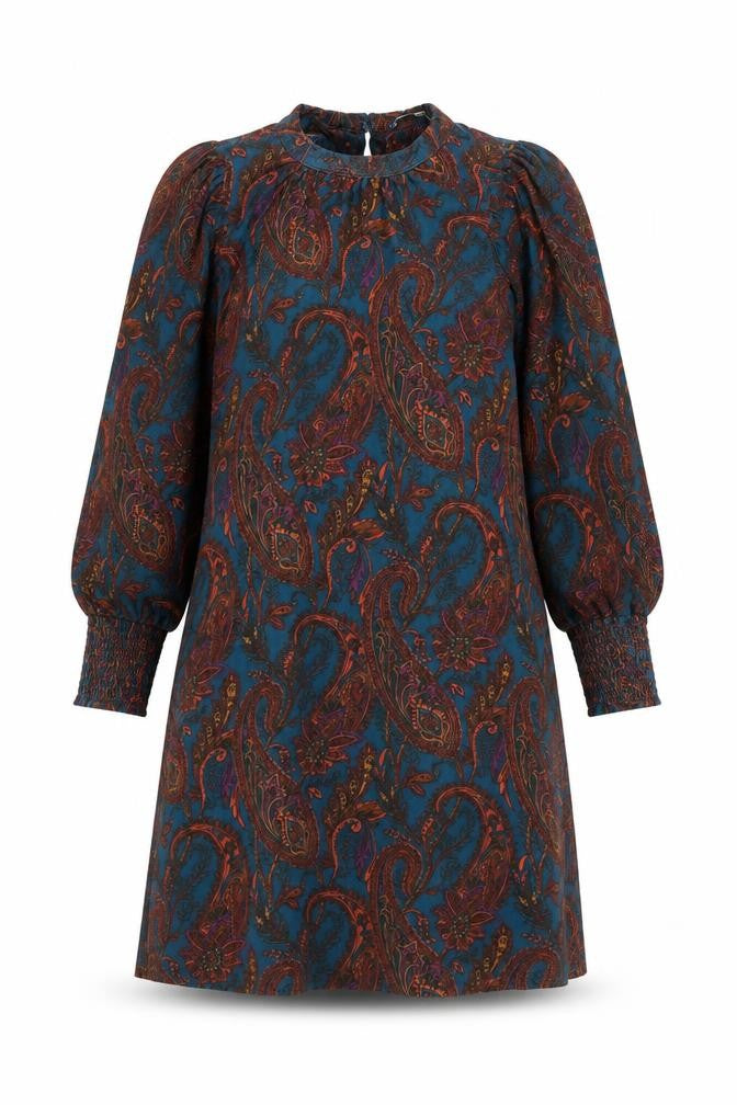 Next Women's Multicoloured A-Line Dress Size 10