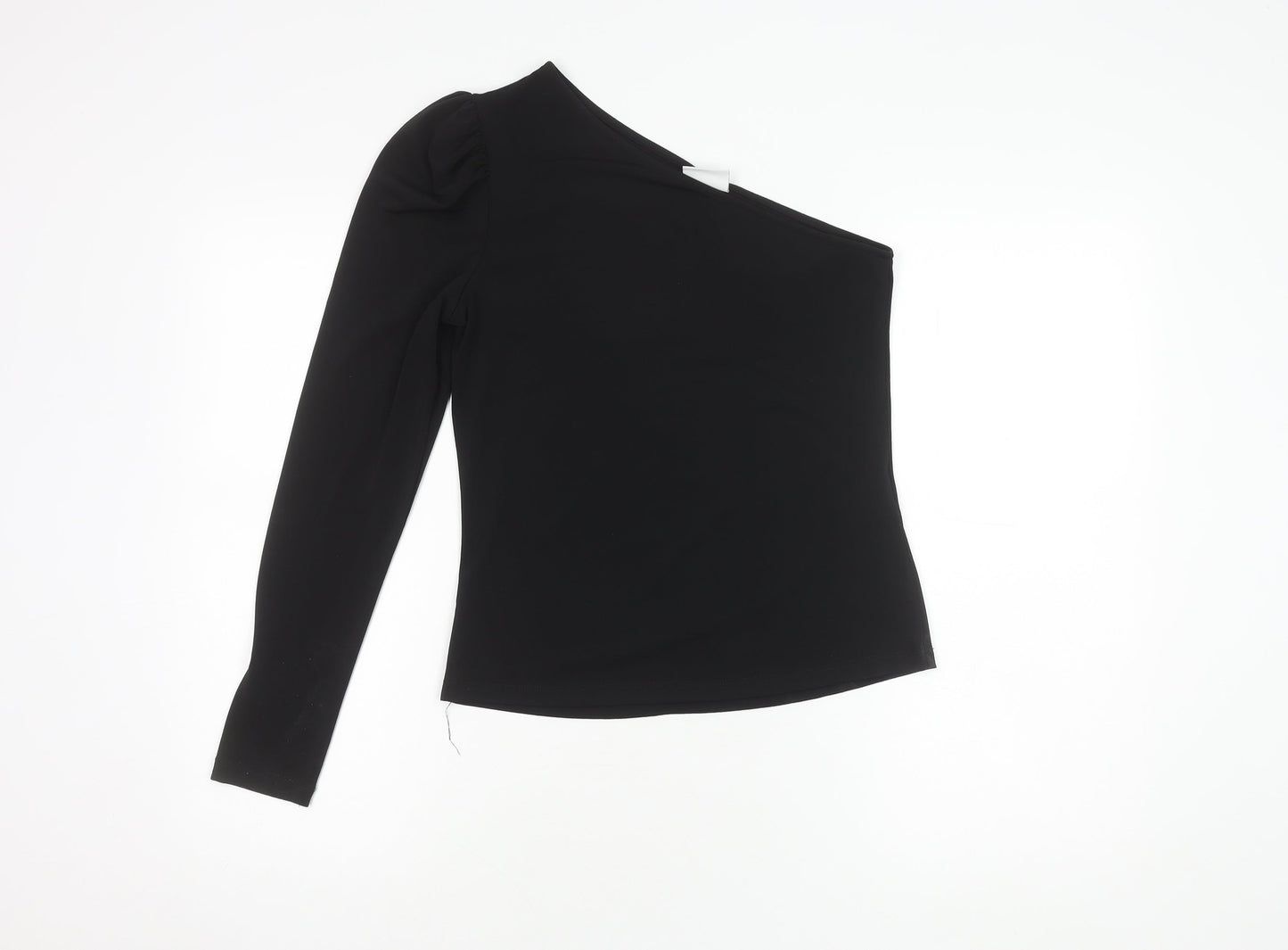 Womens UK Size S VILA Black Basic Top