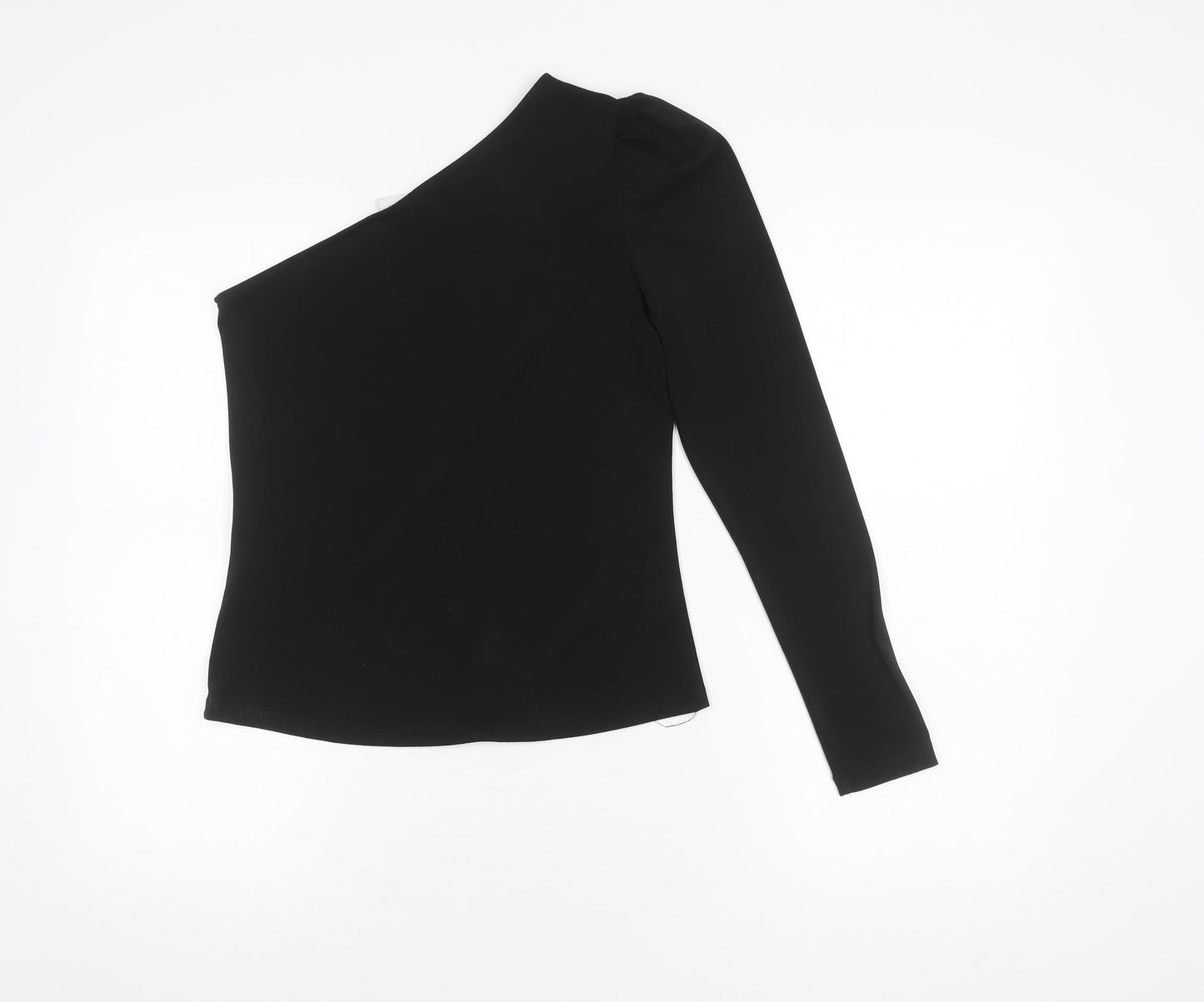 Womens UK Size S VILA Black Basic Top