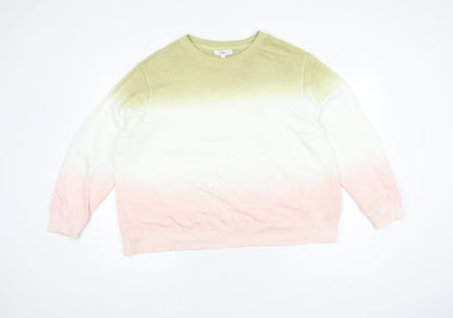Womens UK Size L Marks and Spencer Multicoloured Pullover Jumper