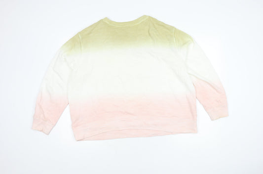 Womens UK Size L Marks and Spencer Multicoloured Pullover Jumper