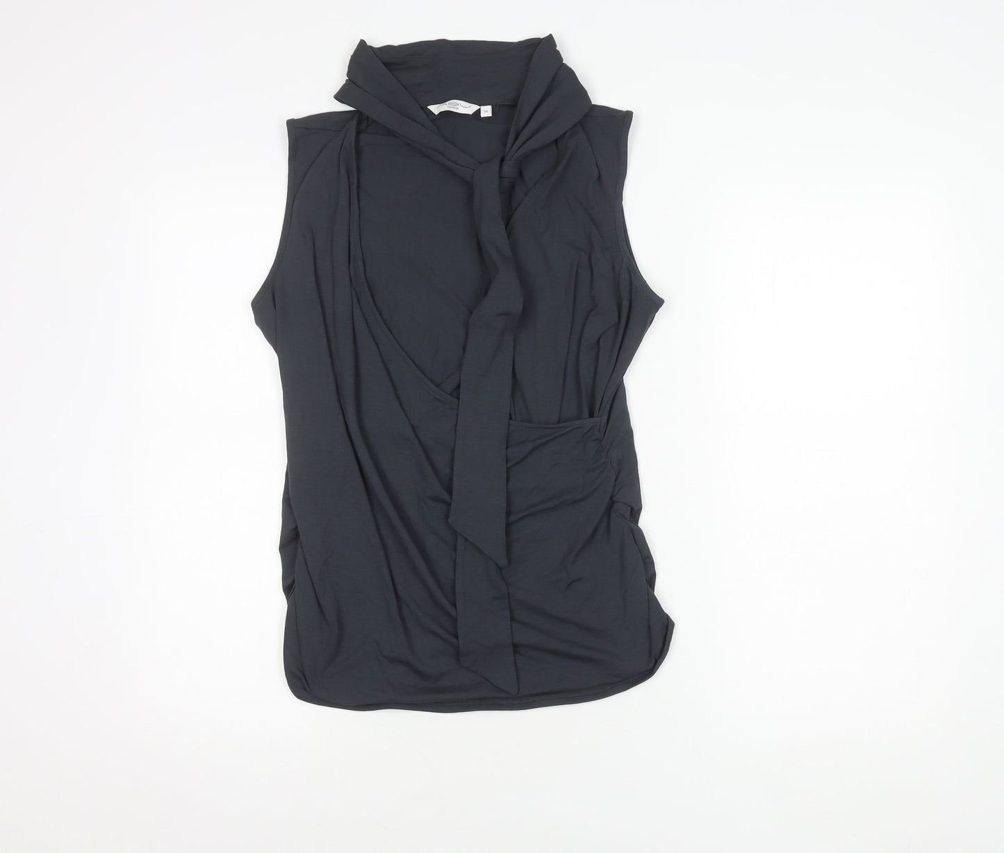 New Look Women's Black Sleeveless Top Size 18