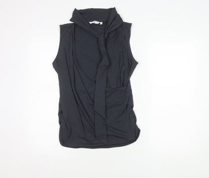 New Look Women's Black Sleeveless Top Size 18