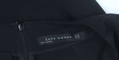 Zara Woman Black Sheath Dress XS Women
