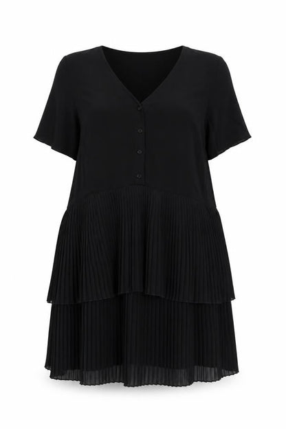 LCW Vision Women's Black Dress Size M