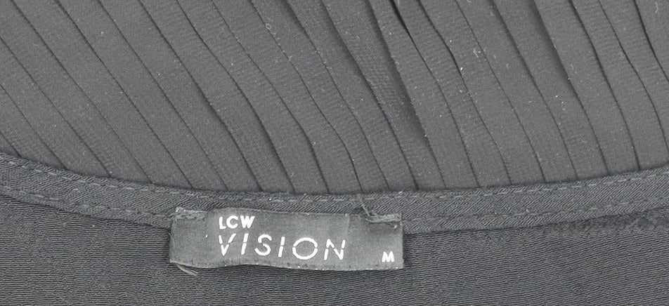 LCW Vision Women's Black Dress Size M