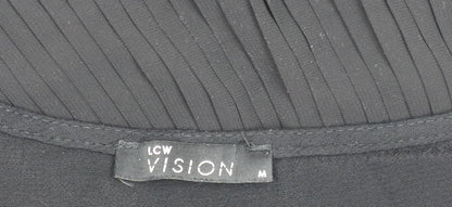 LCW Vision Women's Black Dress Size M