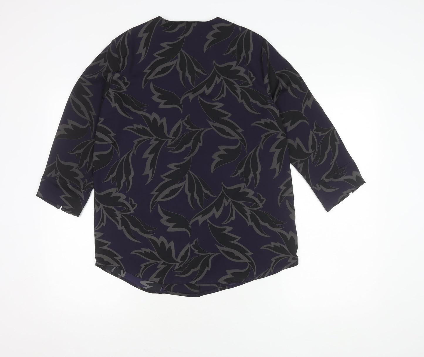 Womens UK Size 10 Marks and Spencer Purple Basic Blouse