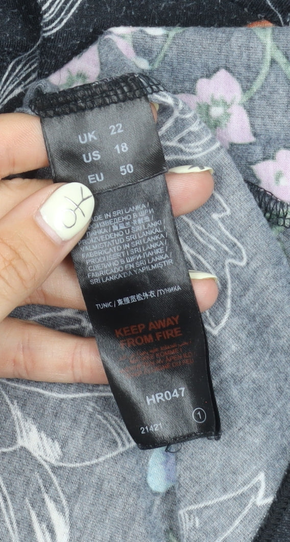 Capsule Women's Multicoloured Floral Tunic Size 22