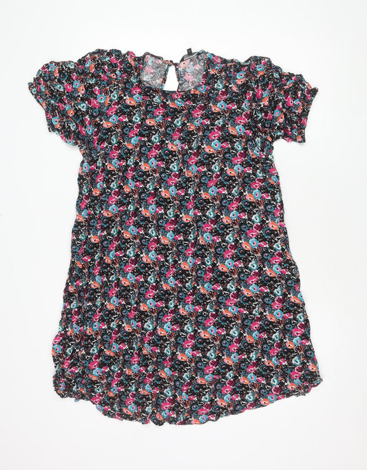 Next Women's Multicoloured Floral Dress Size 16