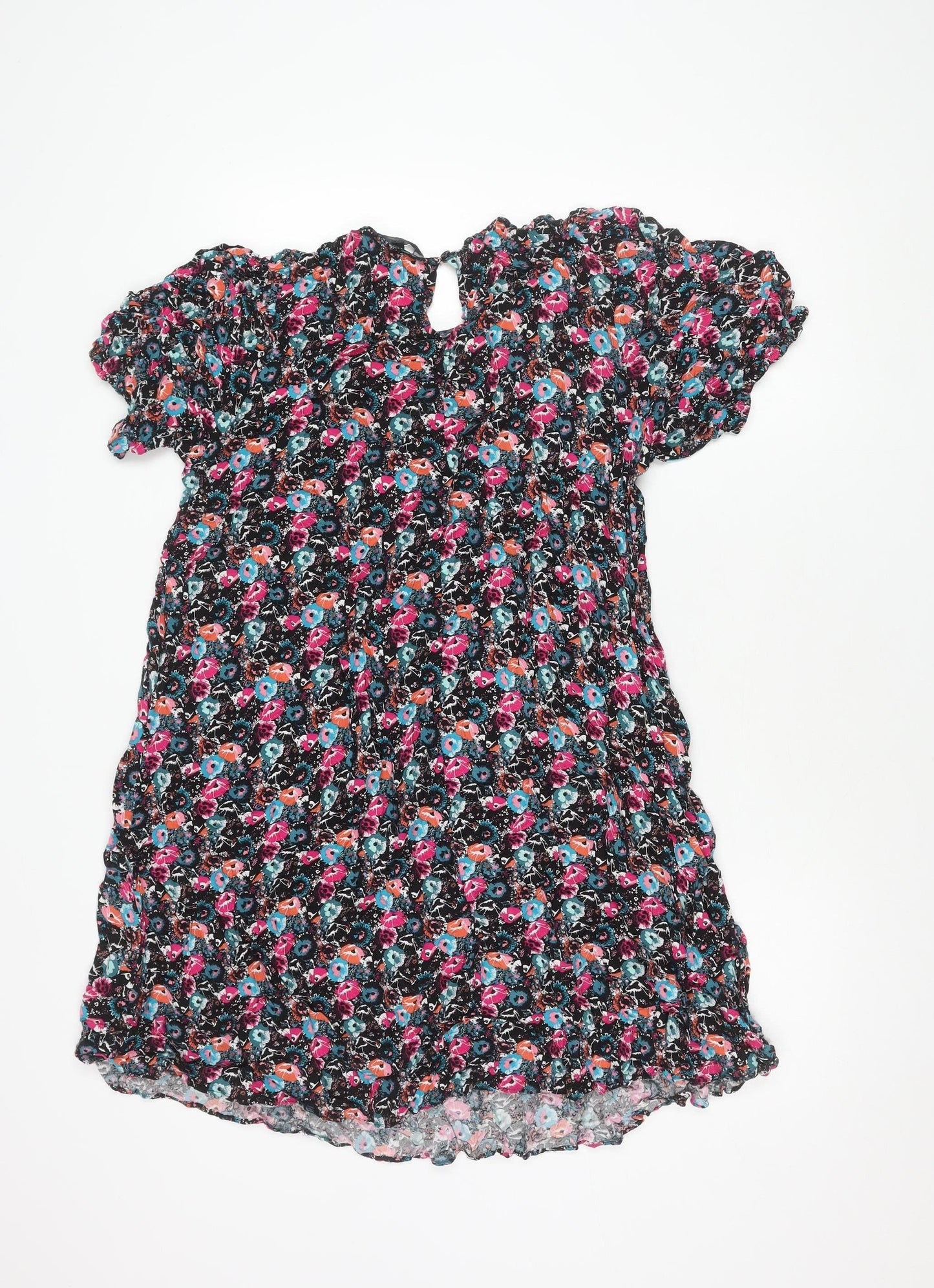 Next Women's Multicoloured Floral Dress Size 16