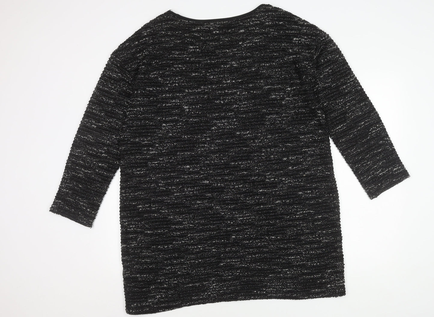 Next Women's Black Knit Dress Size 18