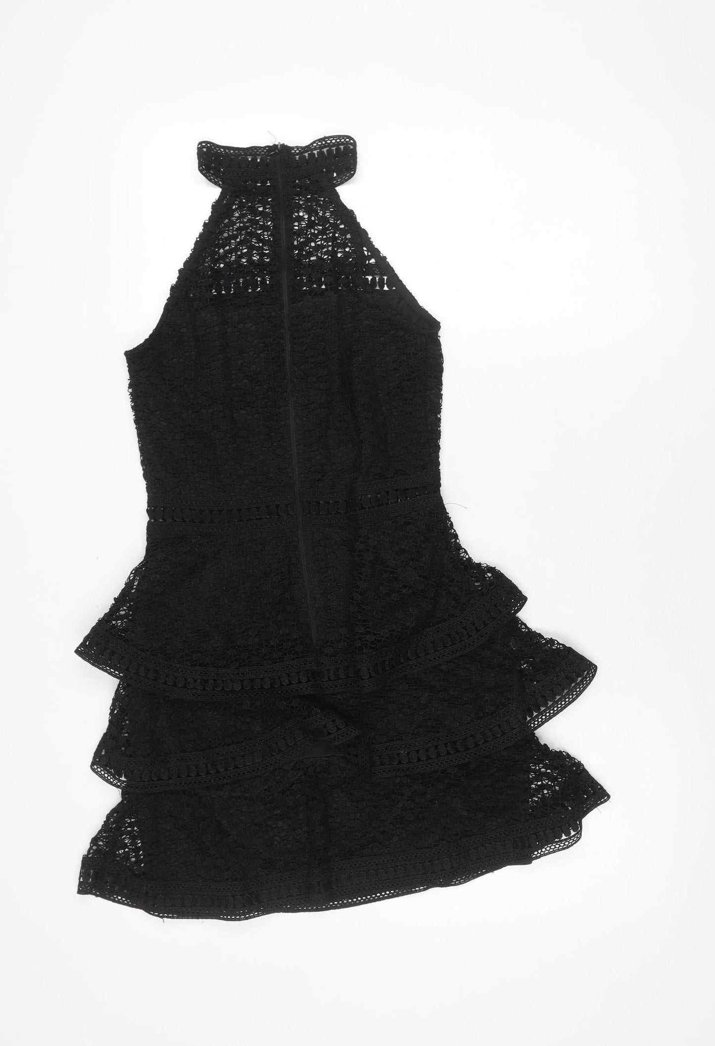 AX Paris Black Lace Bodycon Dress, Women, Size 8