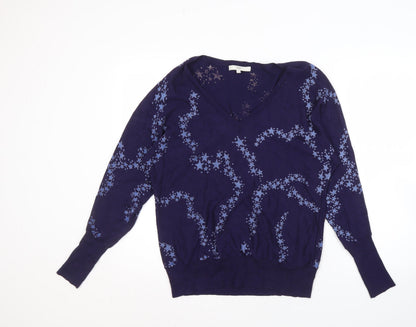 Womens UK Size S NEXT Blue Pullover Jumper
