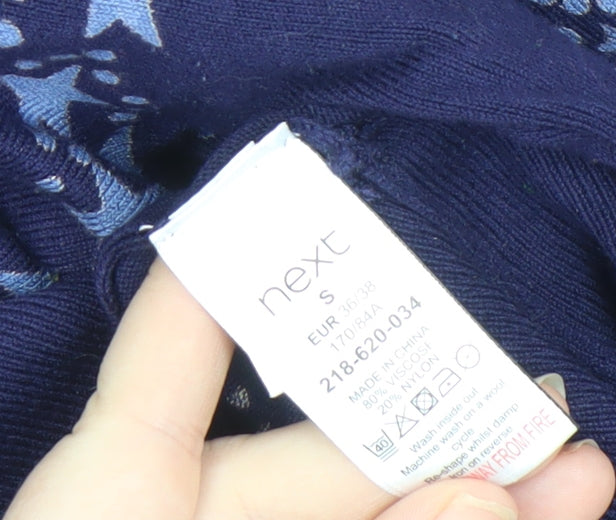 Womens UK Size S NEXT Blue Pullover Jumper