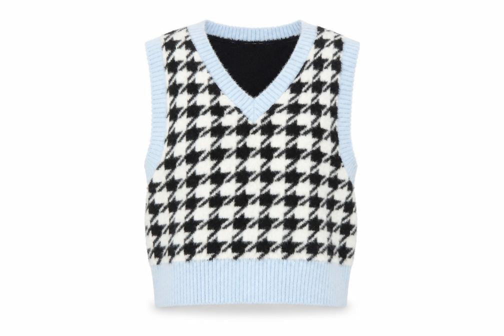 Womens UK Size 12 H&M Multicoloured Vest Jumper