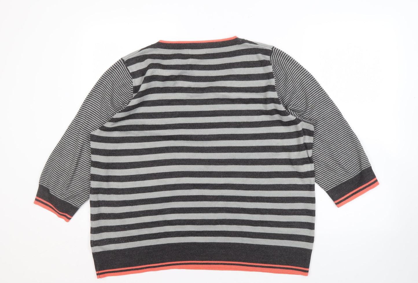 Womens UK Size 20 Per Una Grey Pullover Jumper