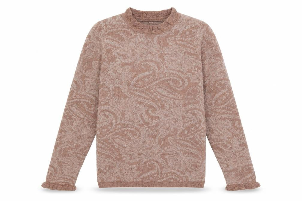 Womens UK Size S NEXT Brown Pullover Jumper