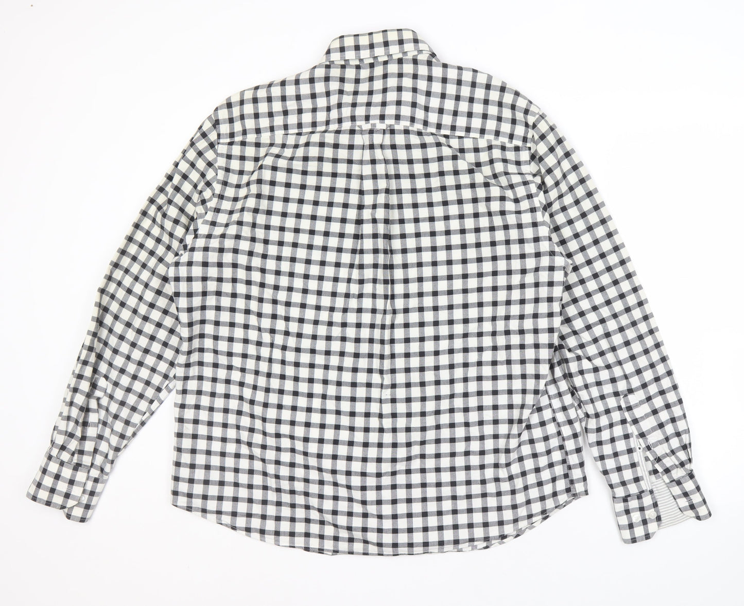 Marks and Spencer Men's Check Shirt L - Casual Style