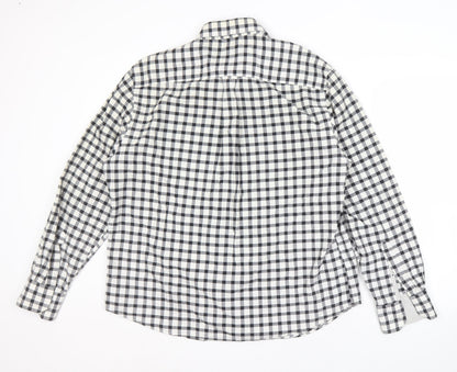 Marks and Spencer Men's Check Shirt L - Casual Style