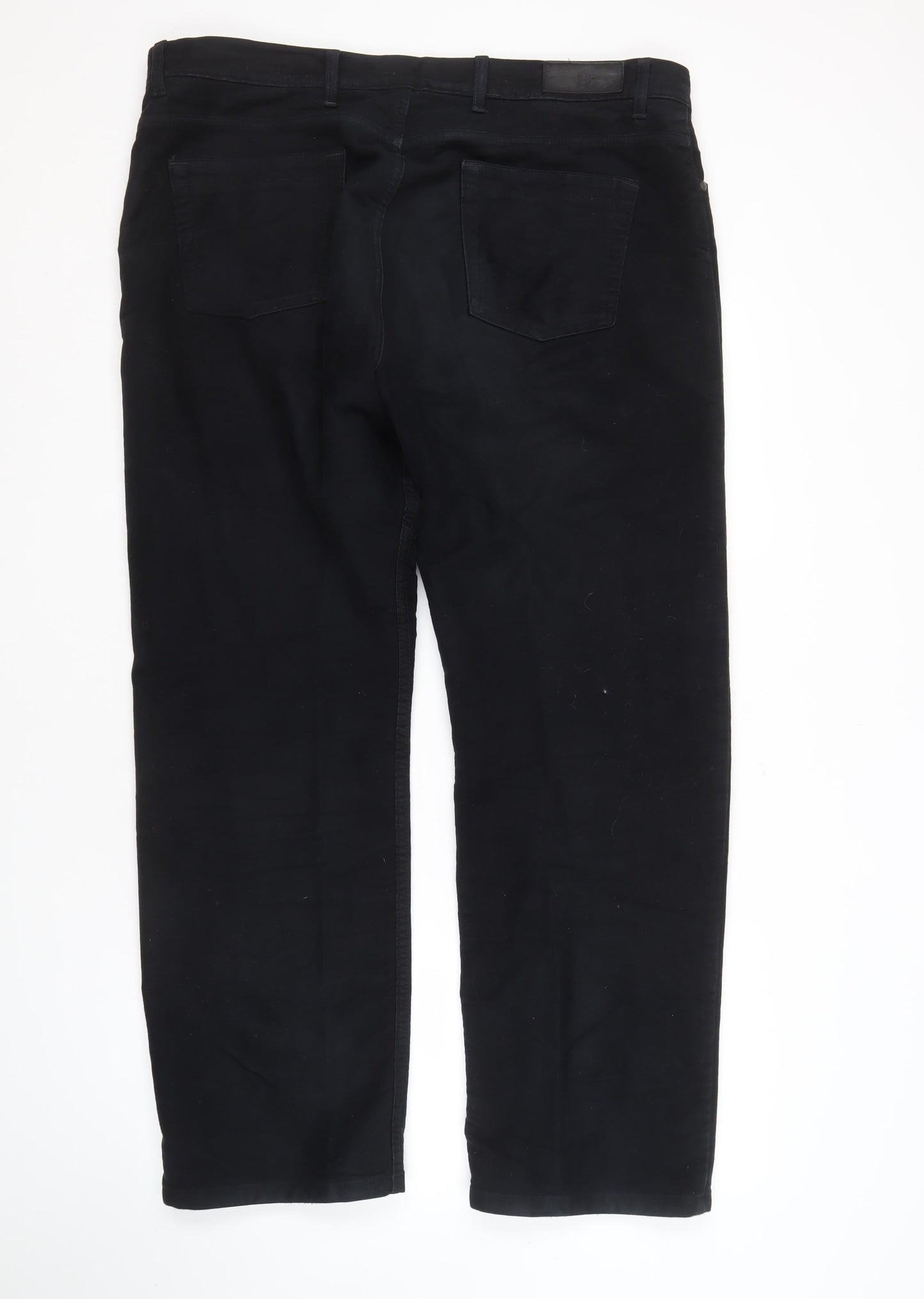 Marks and Spencer Men's Black Chino Trousers Size 40