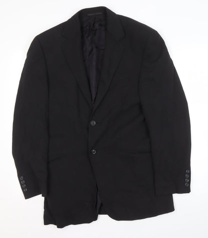 Mens UK Size 36 NEXT Regular Black Suit Jacket