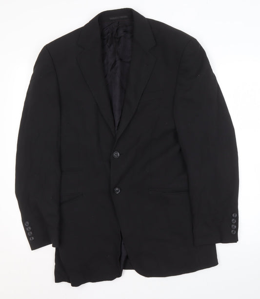 Mens UK Size 36 NEXT Regular Black Suit Jacket