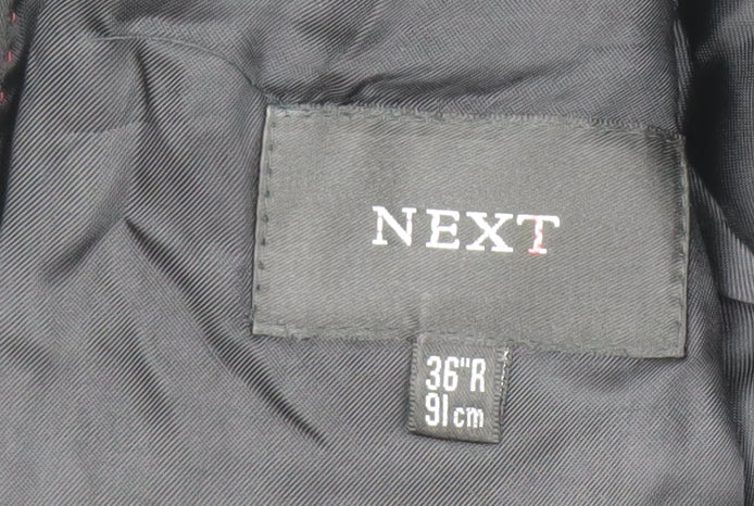 Mens UK Size 36 NEXT Regular Black Suit Jacket