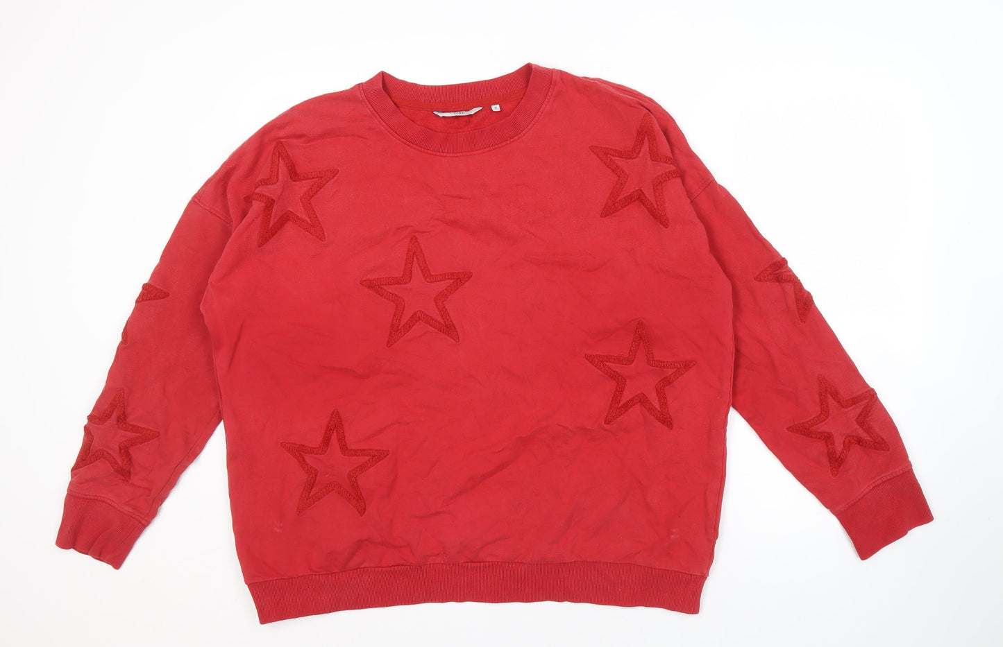Mens UK Size XL NEXT Red Pullover Sweatshirt