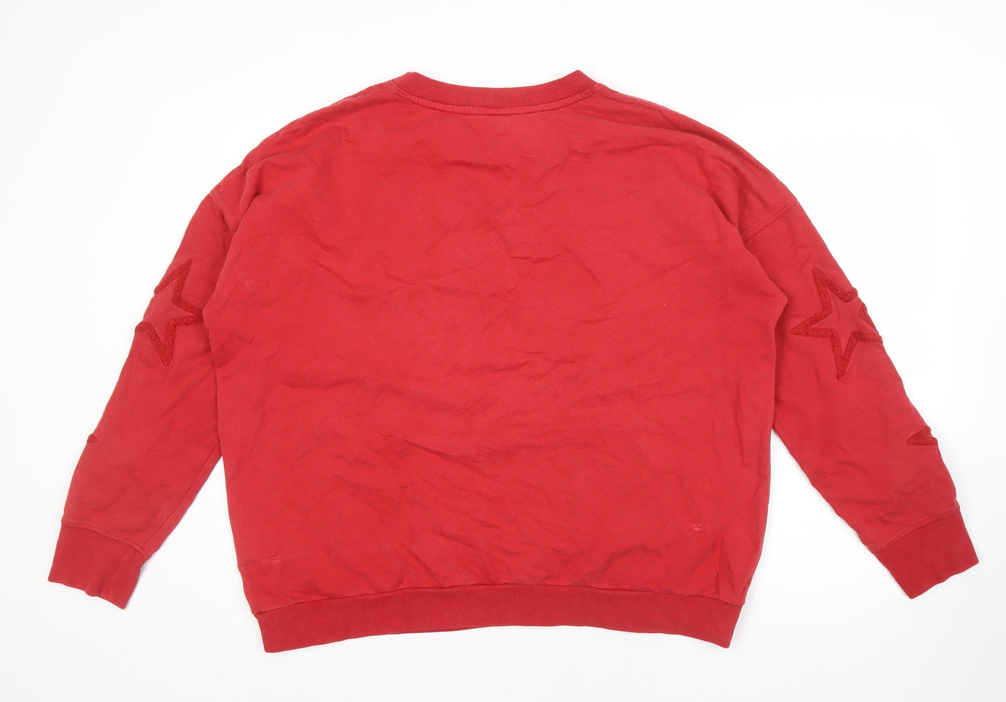 Mens UK Size XL NEXT Red Pullover Sweatshirt