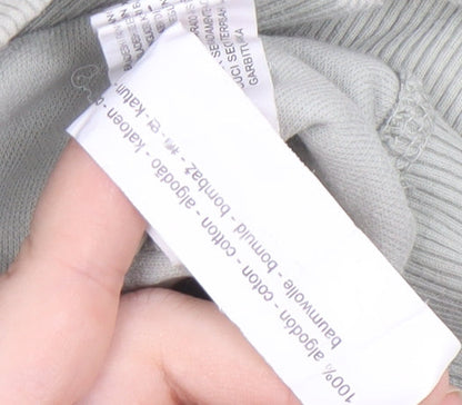 Zara Men's Grey Pullover Sweatshirt M, Stylish & Comfortable