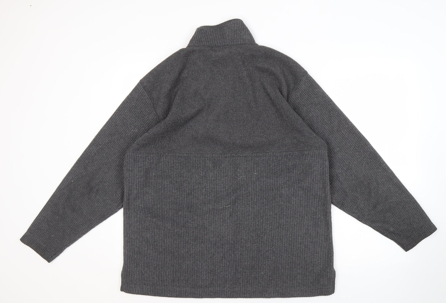 Mens UK Size M NEXT Grey Half Zip Sweatshirt