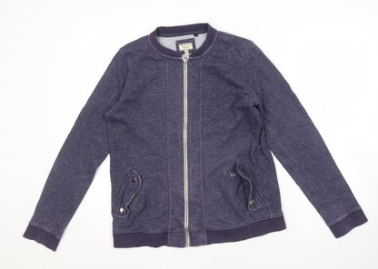 Next Women's Blue Basic Jacket Size 12, Full Zip