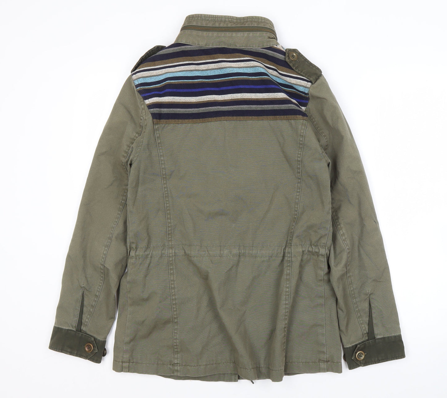 Womens UK Size 8 Marks and Spencer Green Military Jacket