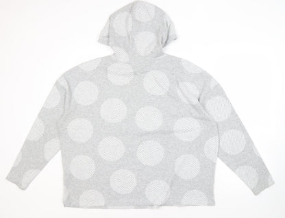 Womens UK Size 20 Marks and Spencer Grey Pullover Hoodie