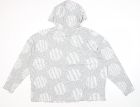 Womens UK Size 20 Marks and Spencer Grey Pullover Hoodie