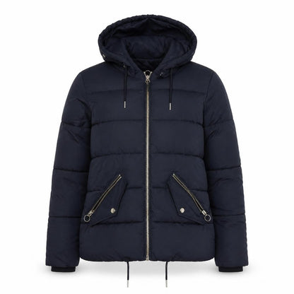 Topshop Women's Black Puffer Jacket Size 10