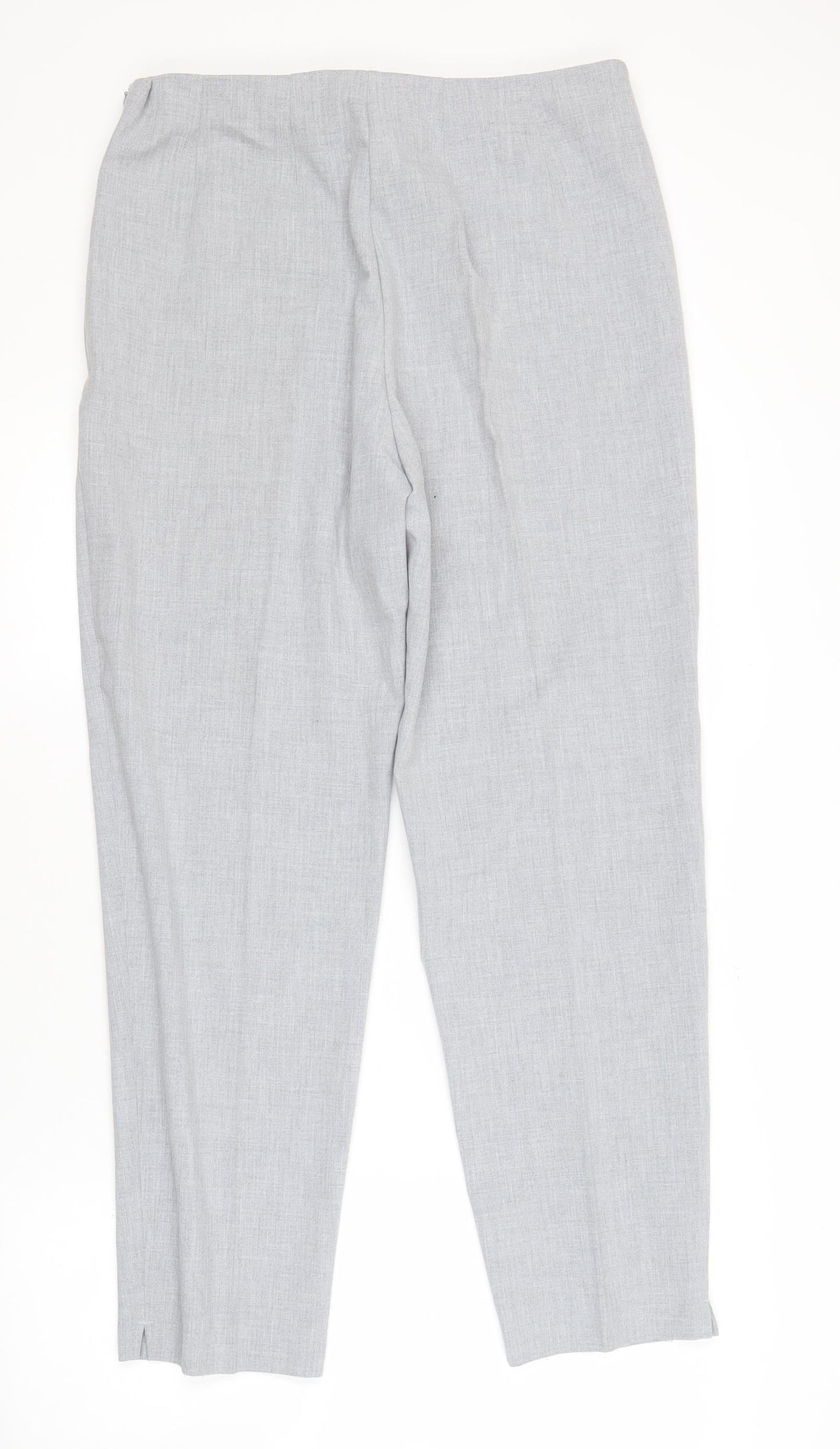 Womens UK Size 18 Marks and Spencer Regular Fit  Grey Trousers