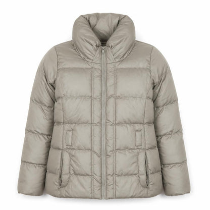 Womens UK Size M Brave Soul Grey Puffer Jacket
