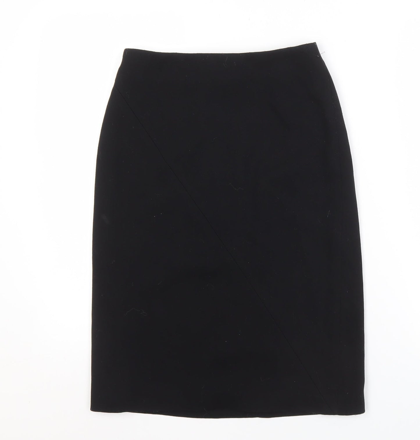 Elegant Black Women's Pencil Skirt - Size 8, Workwear