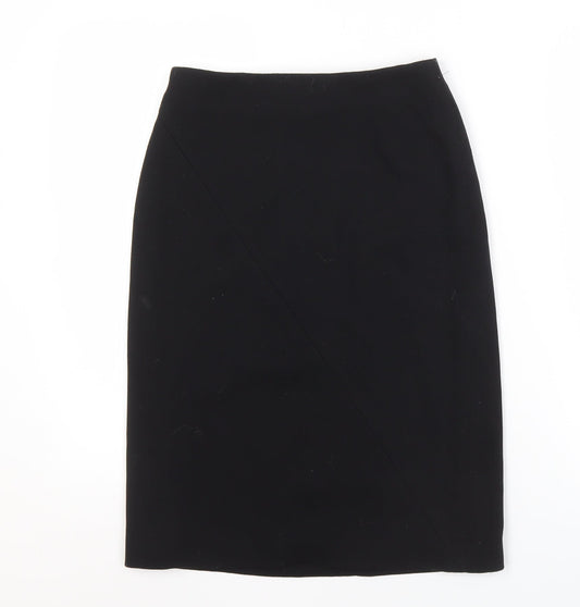 Elegant Black Women's Pencil Skirt - Size 8, Workwear