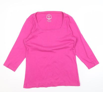 Cotton Traders Pink Women's T-Shirt Size 10/12