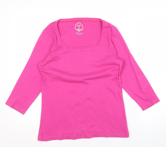 Cotton Traders Pink Women's T-Shirt Size 10/12