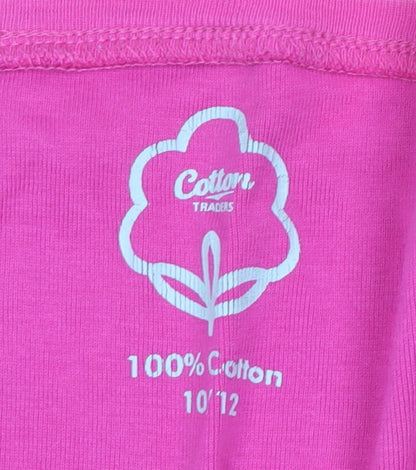 Cotton Traders Pink Women's T-Shirt Size 10/12