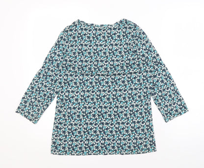 Womens UK Size 12 Laura Ashley Multicoloured Basic Blouse